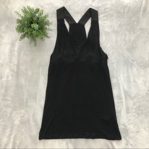 DKNY V-Neck Silk Strap Tank